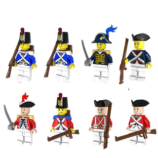 Marines Admiral Minifigures 8pcs/set