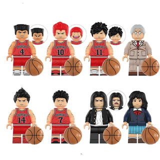 BasketBall Minifigures 8pcs/set