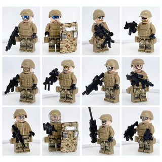 12 Anti-Terrorism SWAT Minifigure